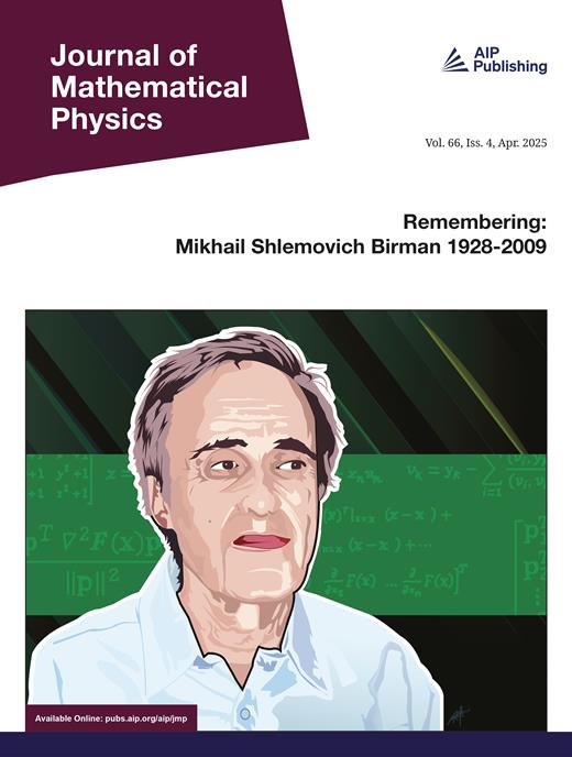 Journal of Mathematical Physics Cover Image for Volume 66, Issue 4