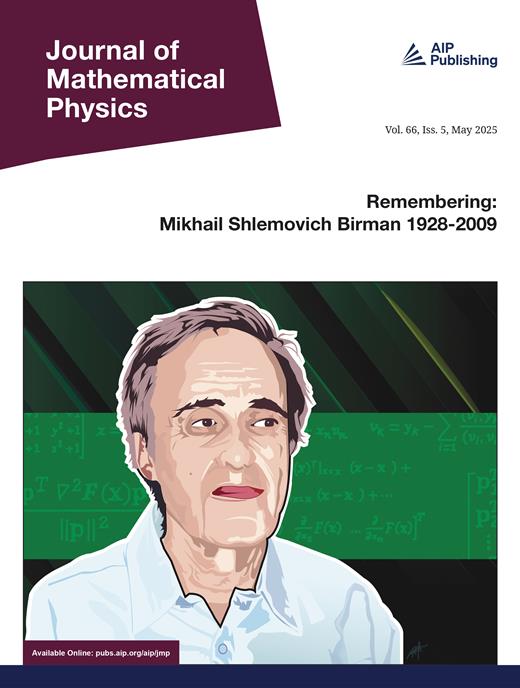 Journal of Mathematical Physics Cover Image for Volume 66, Issue 5