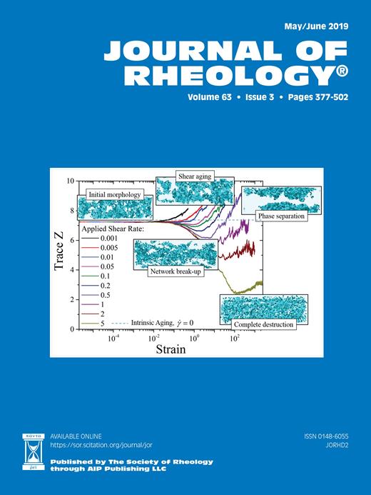 A review of thixotropy and its rheological modeling | Journal of ...