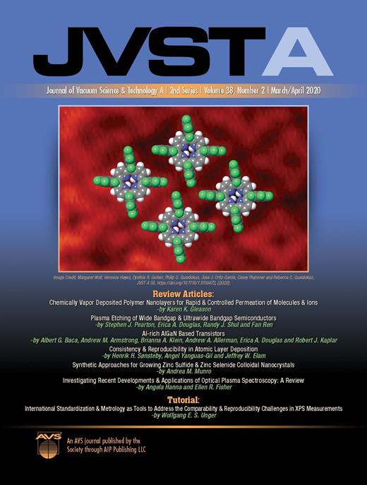 Journal of Vacuum Science & Technology A Cover Image for Volume 38, Issue 2
