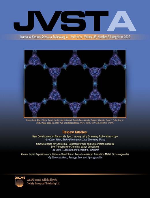 Journal of Vacuum Science & Technology A Cover Image for Volume 38, Issue 3