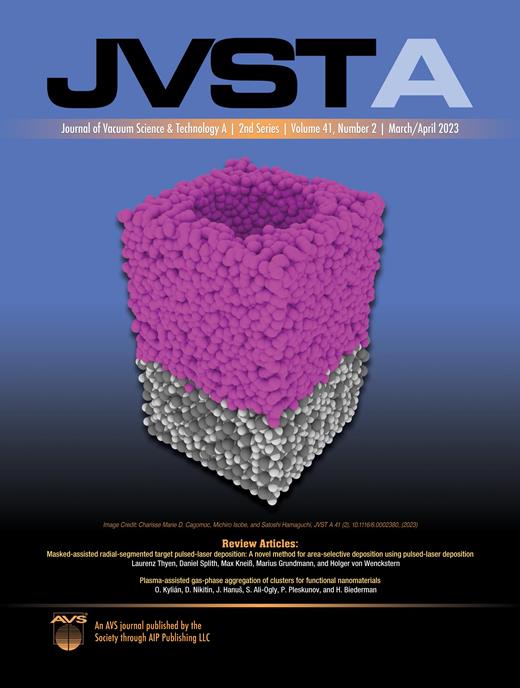 Journal of Vacuum Science & Technology A Cover Image for Volume 41, Issue 2