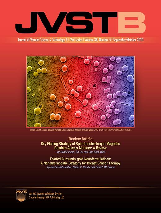 Journal of Vacuum Science & Technology B Cover Image for Volume 38, Issue 5