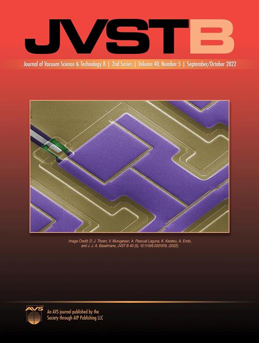 Journal of Vacuum Science & Technology B Cover Image for Volume 40, Issue 5