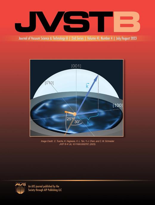 Journal of Vacuum Science & Technology B Cover Image for Volume 41, Issue 4