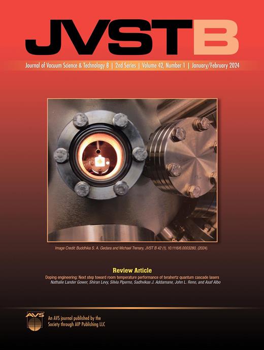 Journal of Vacuum Science & Technology B Cover Image for Volume 42, Issue 1