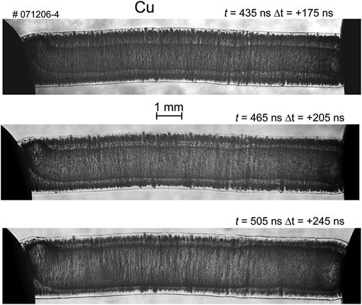 Exploding Wire Current Core structure and secondary breakdown of an exploding wire in the ...