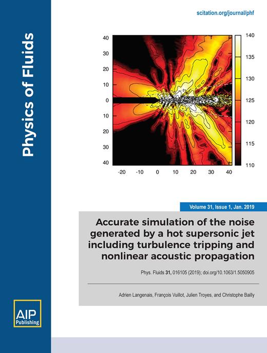 Physics of Fluids Cover Image for Volume 31, Issue 1