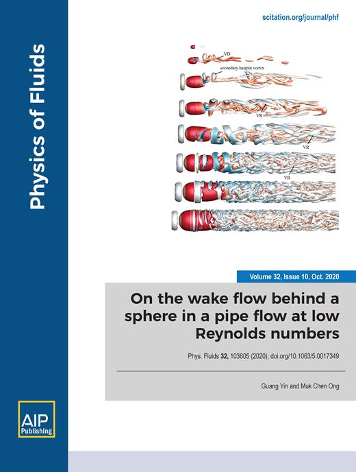 Physics of Fluids Cover Image for Volume 32, Issue 10