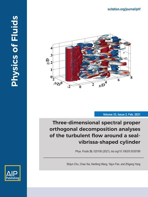 Physics of Fluids Cover Image for Volume 33, Issue 2