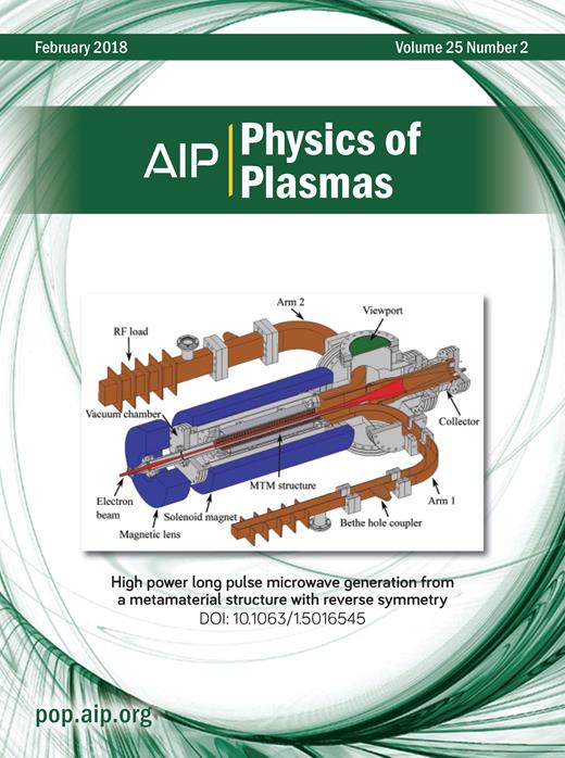 Physics of Plasmas Cover Image for Volume 25, Issue 2