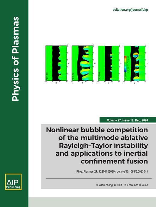Physics of Plasmas Cover Image for Volume 27, Issue 12