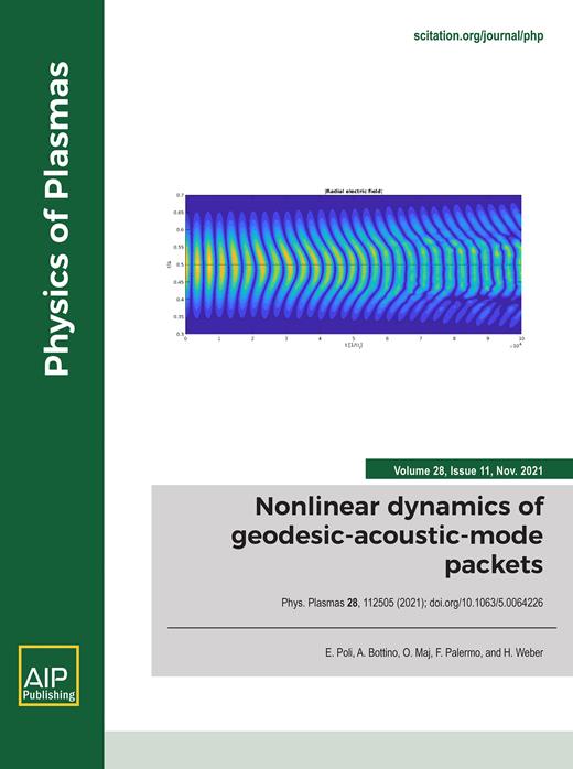 Physics of Plasmas Cover Image for Volume 28, Issue 11