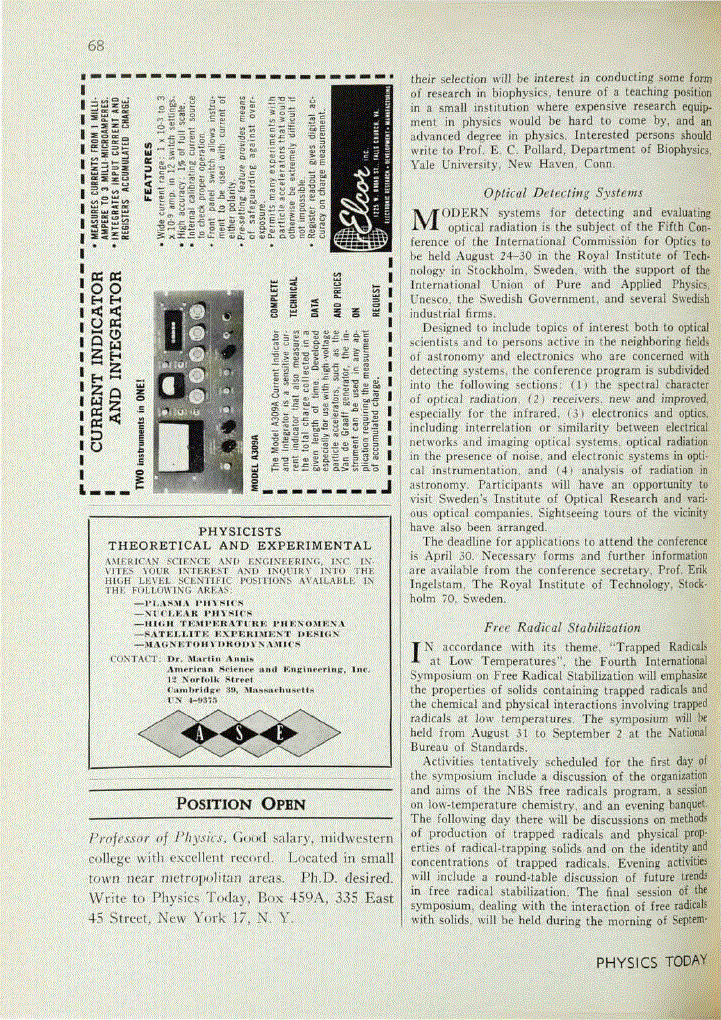 First page of Optical Detecting Systems