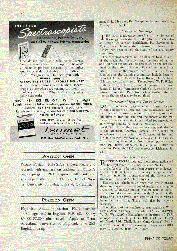 First page of Corrosion of Iron and Tin in Contact