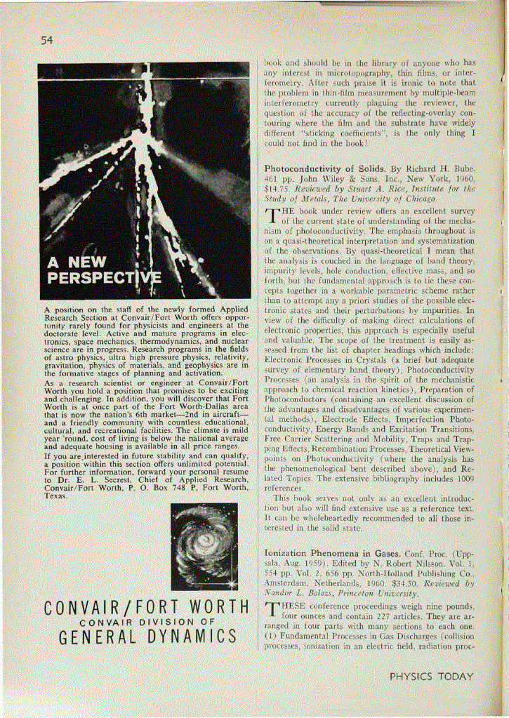 First page of <italic>Ionization Phenomena in Gases</italic>
