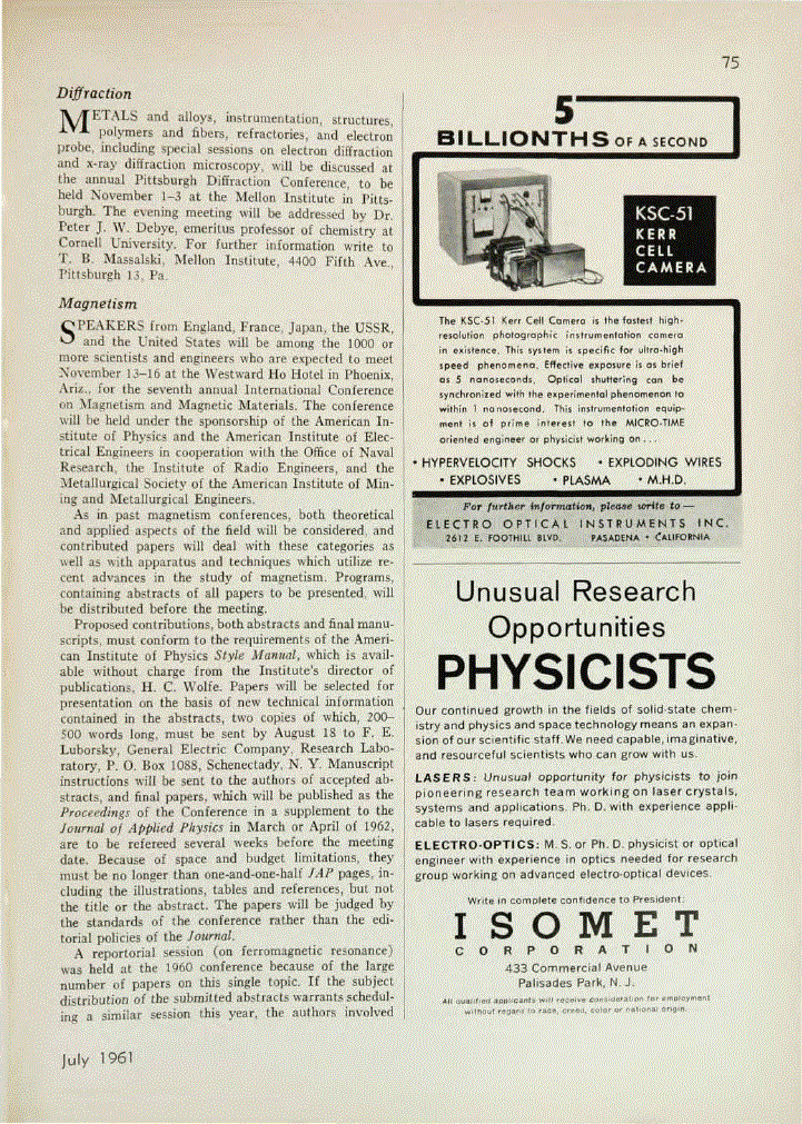 First page of Diffraction