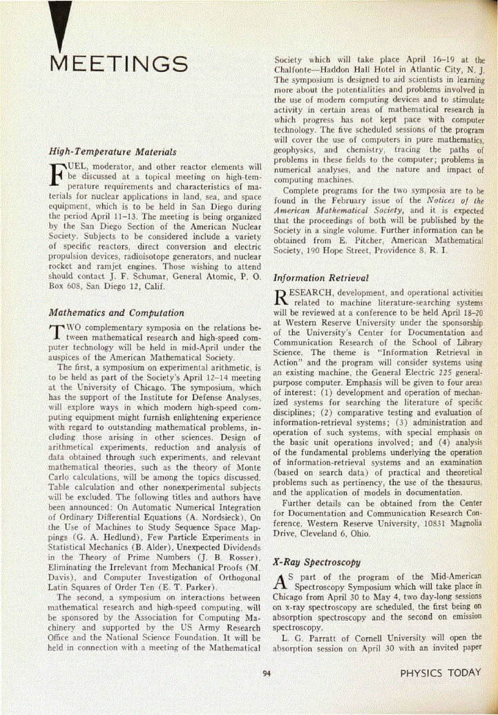 First page of Mathematics and Computation