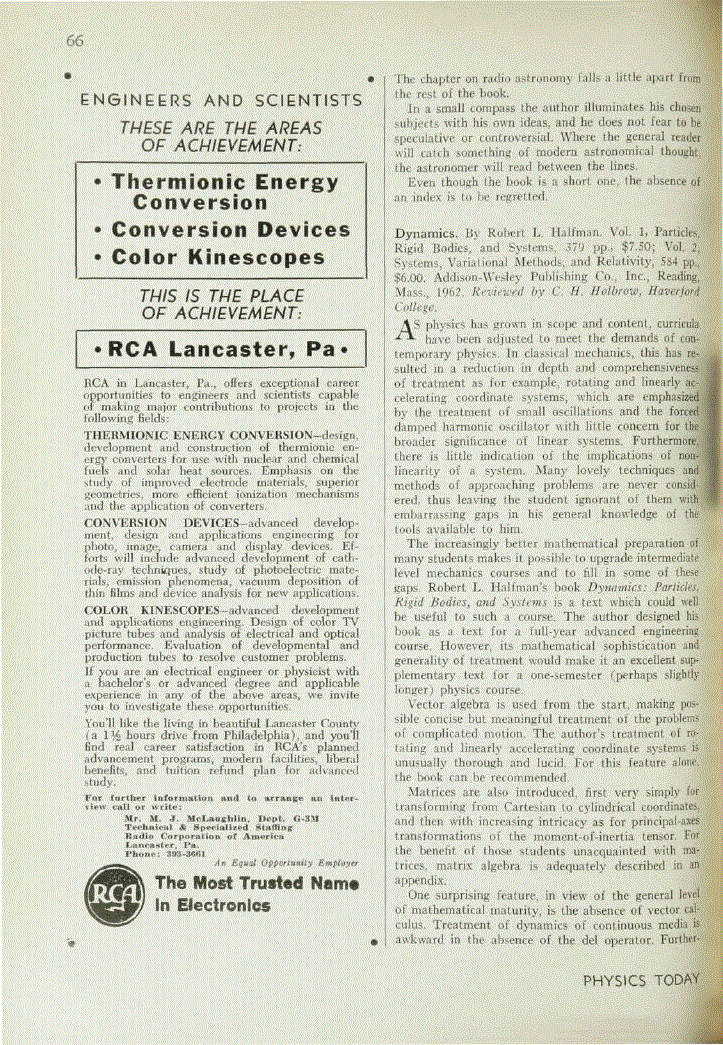 First page of <italic>Dynamics</italic>