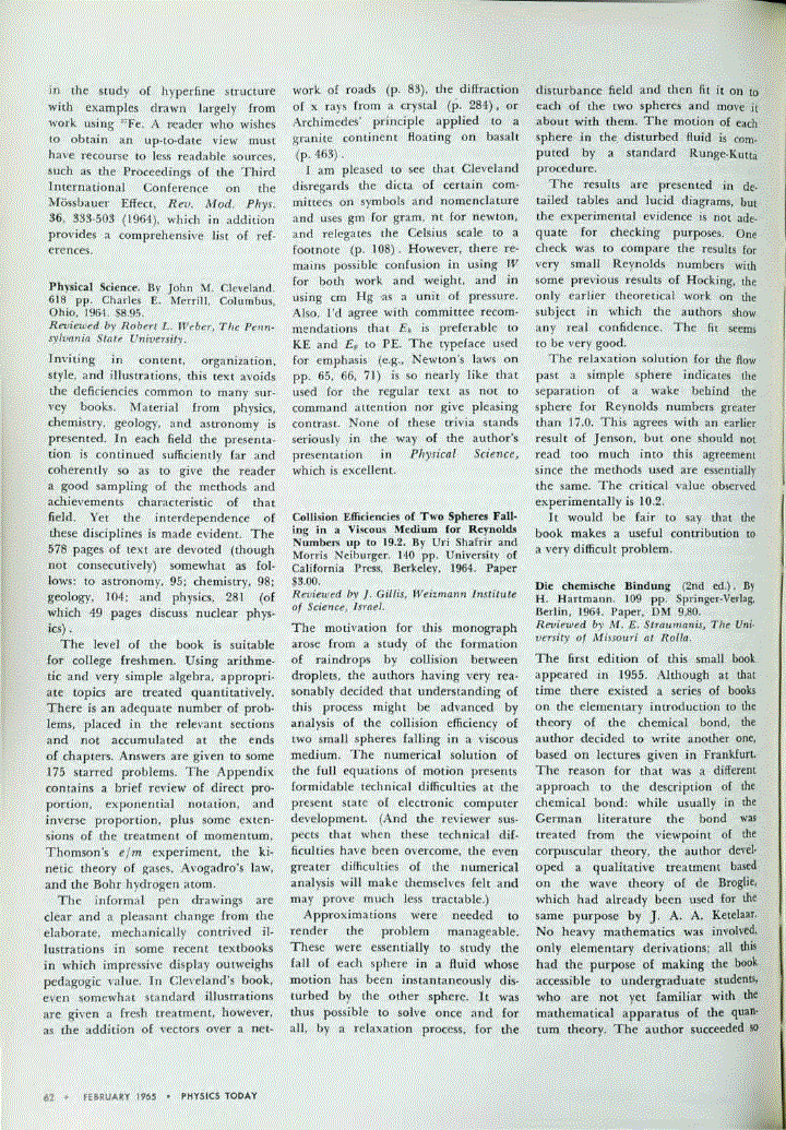 First page of <italic>Die chemische Bindung</italic>
