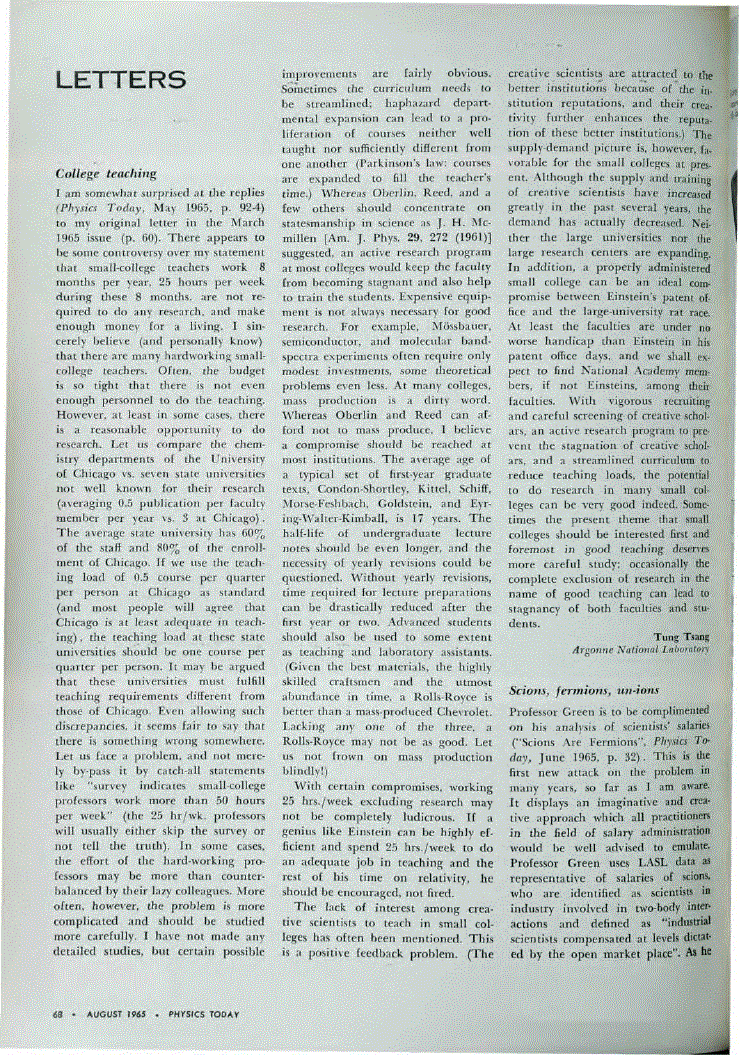 First page of Scions, fermions, un‐ions