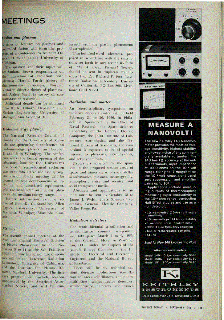 First page of Radiation and matter