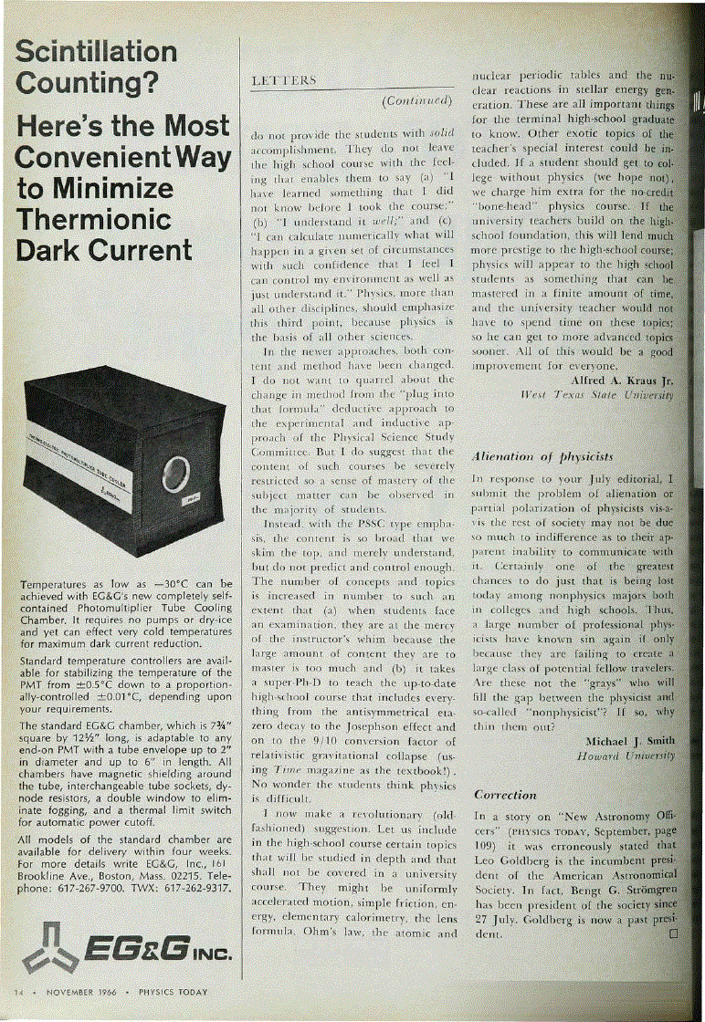 First page of Alienation of physicists