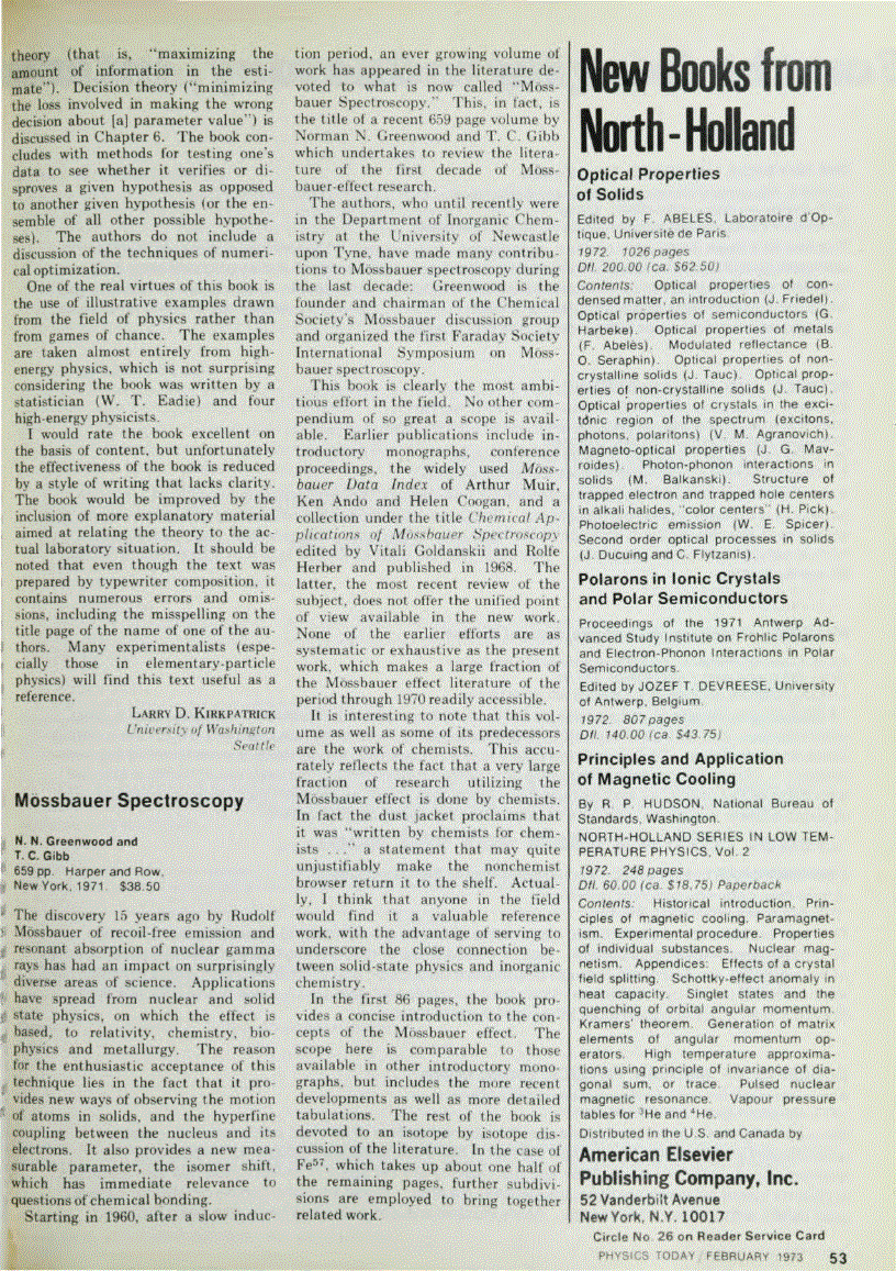 First page of <italic>Mössbauer Spectroscopy</italic>