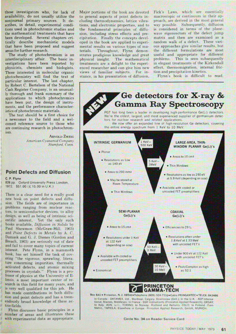 First page of <italic>Point Defects and Diffusion</italic>