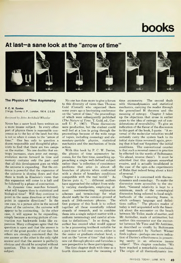 First page of <italic>The Physics of Time Asymmetry</italic>
