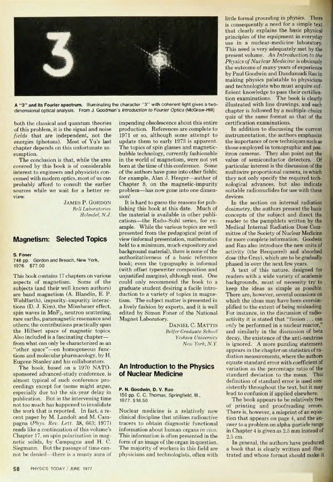 First page of <italic>Magnetism: Selected Topics</italic>