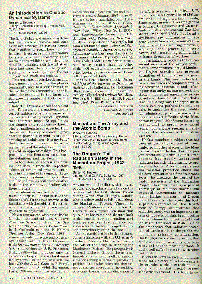 First page of <italic>An Introduction to Chaotic Dynamical Systems</italic>