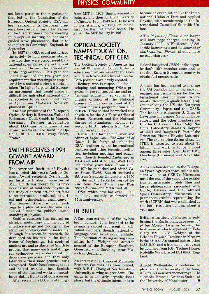 First page of In Brief