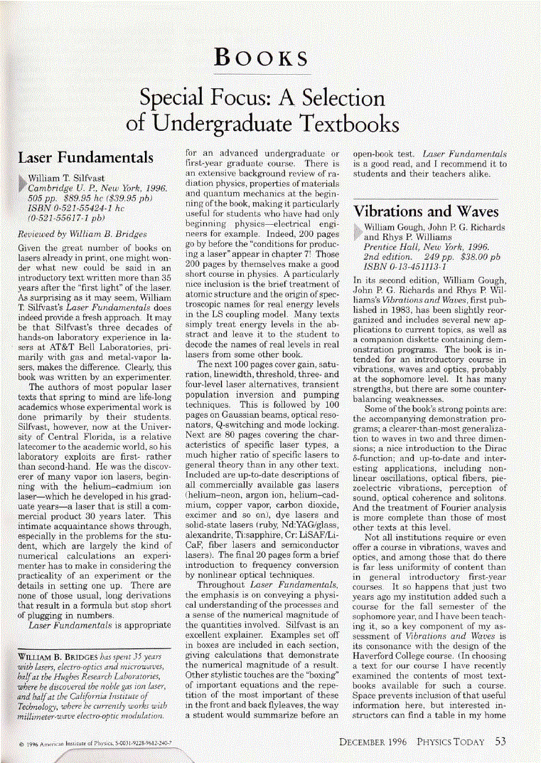 First page of <italic>Laser Fundamentals</italic>