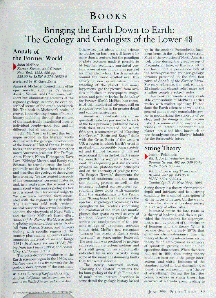 First page of <italic>String Theory</italic>