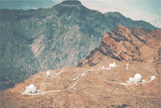  . La Palma (shown above) and Tenerife in the Canary Islands boast first-rate observing conditions, giving Spain, as host to some 20 European telescopes, a leg up in astronomy and astrophysics. 