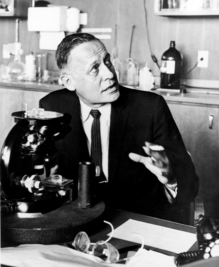 Figure 2. Roger Revelle. In the late 1950s the American oceanographer was the first to publicly speculate that future global warming might bring serious harm to some regions and make the Arctic Ocean ice free.