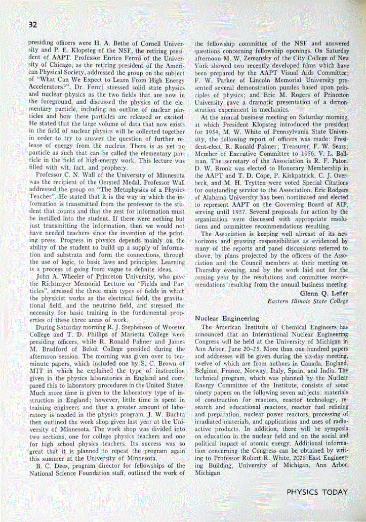 First page of Nuclear Engineering