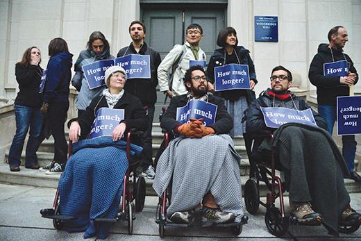 . Yale graduate teaching assistants stage a hunger strike in protest of the university’s refusal to negotiate with their newly formed labor union.