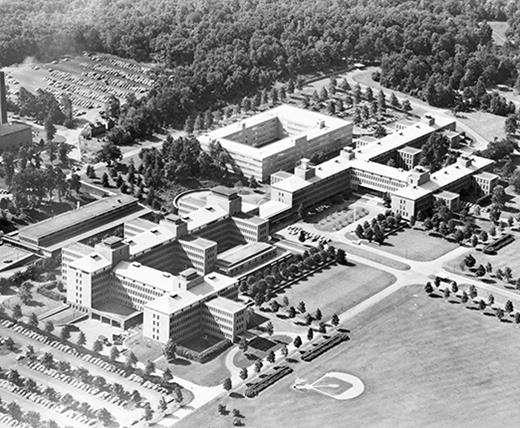 . Bell Laboratories facility at Murray Hill, New Jersey.