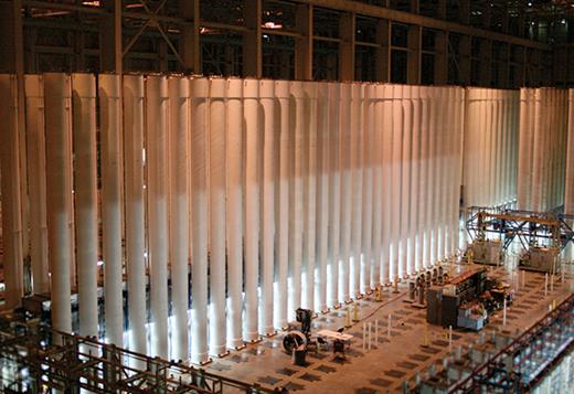 . A cascade of AC100 centrifuges was operated for three years in a technology demonstration at a Centrus Energy facility in Piketon, Ohio.
