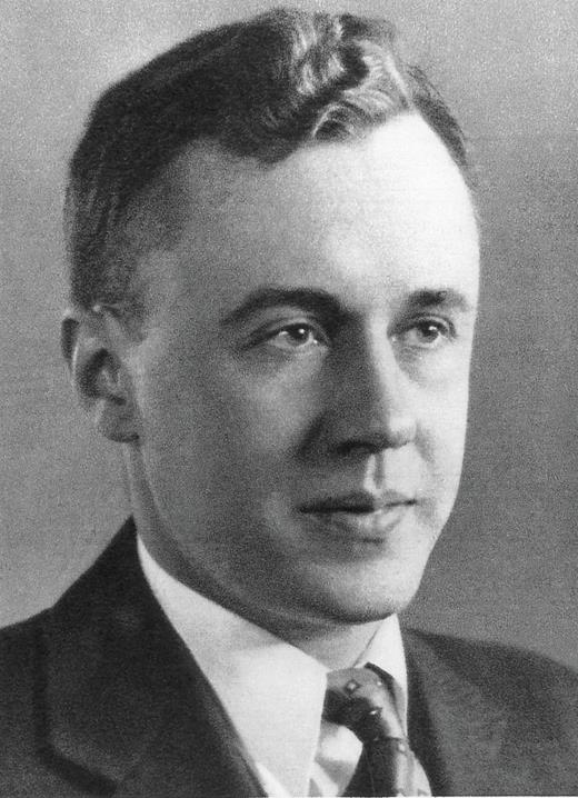 Figure 1. John Archibald Wheeler in the early 1950s. This portrait was also Wheeler’s FBI file photo. (Courtesy of the AIP Emilio Segrè Visual Archives, Wheeler Collection.)