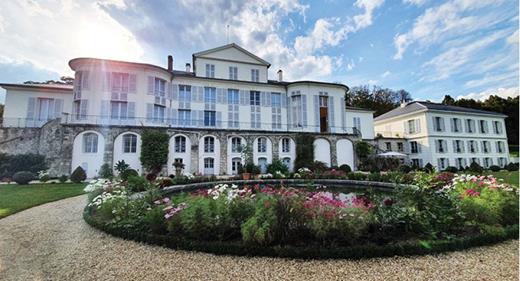 Figure 6. The Pavillon de Breteuil, home of the International Bureau of Weights and Measures in Sèvres, France, where Le Grand K—the mass prototype that formerly defined the kilogram—is kept. (Courtesy of BIPM, CC BY 3.0 IGO.) 