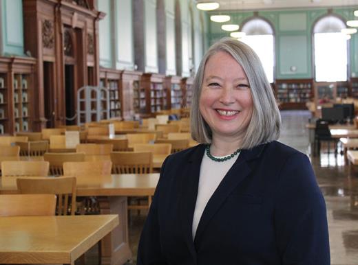  . Lisa Janicke Hinchliffe, the author of this commentary, uses futures thinking as a strategy for making decisions and plans for institutional libraries as their budgets continue to tighten. She is a professor and coordinator for research and teaching professional development at the University of Illinois at Urbana–Champaign library. 