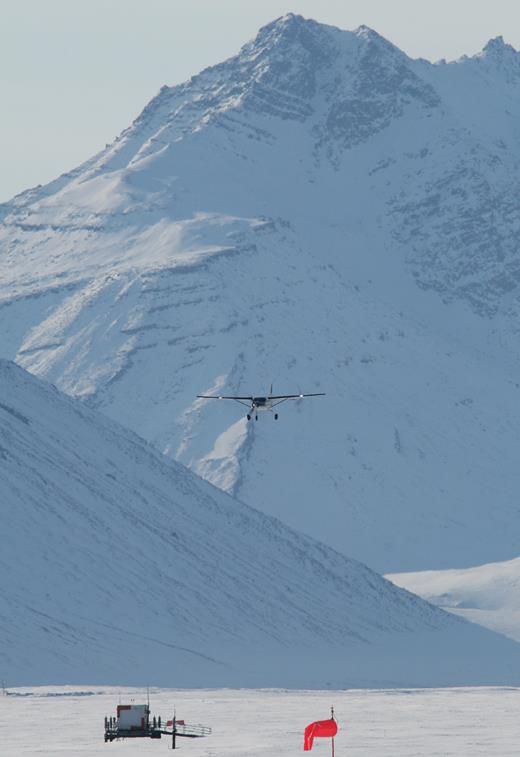 In situ measurements paired with airborne ones in the Canadian high Arctic in 2016 were part of a US–Canadian effort to test methods for measuring water content in snow. The campaign was carried out in places with varied snow and terrain and is intended to ultimately help in satellite design.
