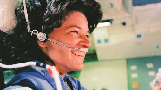 In 1983, Sally Ride became the first US woman to go to space. (Photo from NASA.)