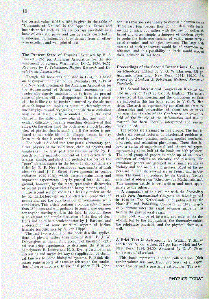 First page of <italic>Proceedings of the Second International Congress on Rheology</italic>