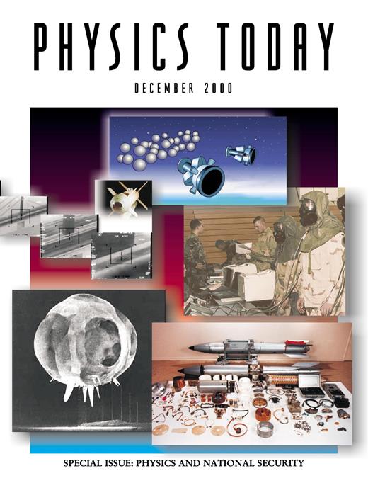 Physics Today Cover Image for Volume 53, Issue 12