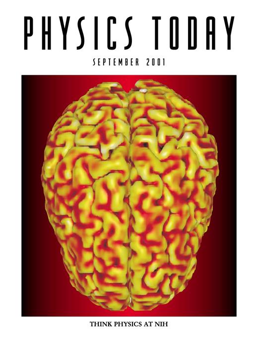 Physics Today Cover Image for Volume 54, Issue 9