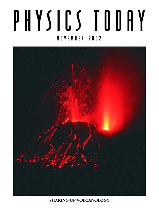 Physics Today Cover Image for Volume 55, Issue 11